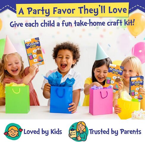 Toddler Scissor Skills - Art Supplies & Crafts Kit for Kids, Safety Scissors, Fine Motor Toys, Birthday Gifts for Boys & Girls Ages 3, 4, 5, 6, 7 Year Old, Preschool Learning Activities Books in Saudi Arabia
