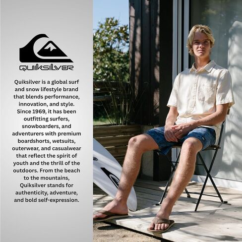 قمصان داخلية بدون أكمام للرجال من Quiksilver - عبوة من 5 قمصان مضلعة خفيفة الوزن in Saudi Arabia