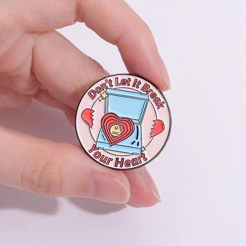 7 Packs Cute Enamel Pins Brooch for Collor Handbag Cap Knapsack Jeans Accessories Collection (Let's Hide) in Saudi Arabia