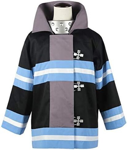 Poetic Walk Anime Costume Mens Cosplay Cloak Suit Overall Halloween Belt Uniform in Kuwait