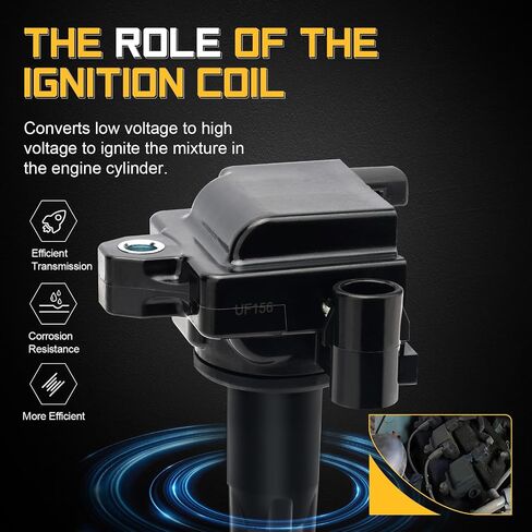UF156 Ignition Coil Packs For 1995-2004 Toyota Tacoma Tundra 4Runner T100 3.4L Replaces#90919-02212 IC223 GN10184 in Saudi Arabia