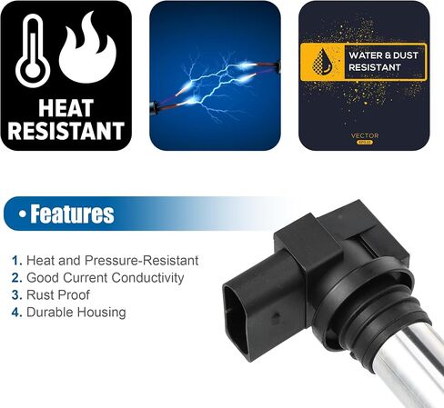 X AUTOHAUX ملف الإشعال بالسيارة لأودي A1 2011-2014 A3 2008-2013 لفولكس واجن تيجوان بولو 2013-2016 0986221023 036905715H 036905715A in Saudi Arabia