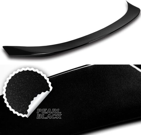 Q1-TECH, ABS Rear Trunk Lip Wing Spoiler Compatible with 2014-2020 Lexus is-Series IS250 IS300 IS350 IS200t Sedan, Rear Wing AR-Style Replacement Trunk Boot Rear Spoiler, Pearl Black in Saudi Arabia