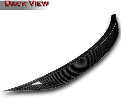 مجموعة قطع غيار جناح السيارة من ألياف الكربون الحقيقية من HYPERSPEED طقم الشفاه الخلفي STP-Style مناسب لـ 2004 2005 2006 2007 2008 2009 2010 2011 Mazda RX-8 RX8 in Saudi Arabia