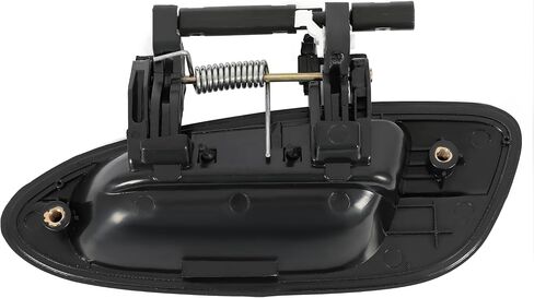 ECOTRIC Door Handle Smooth Black Exterior Outside Compatible with 2002-2006 Nissan Altima (Front Left & Right + Rear Left & Right) in Saudi Arabia