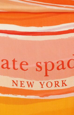 kate spade new york Women's Ocean Stripe Viscose Oblong Scarf, Stylish & Lightweight Fashion Accessory in Kuwait