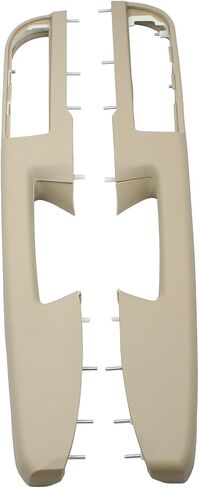 27 inch Tan Pair Front Armrest Repair with Door Release Handle above Armrest for GMC Yukon Sierra for Chevrolet Tahoe Avalanche Suburban Silverado 1500 2500 3500 2010-2014 Left and Right Side in Saudi Arabia