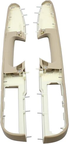 27 inch Tan Pair Front Armrest Repair with Door Release Handle above Armrest for GMC Yukon Sierra for Chevrolet Tahoe Avalanche Suburban Silverado 1500 2500 3500 2010-2014 Left and Right Side in Saudi Arabia