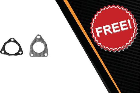 Exhaust Front Flex Pipe Compatible for 1998-2002 Honda Accord 2.3L | Stainless Steel | Northeastern Exhaust | Free Gaskets Included | Automotive Replacement Part | Direct-Fit in Saudi Arabia