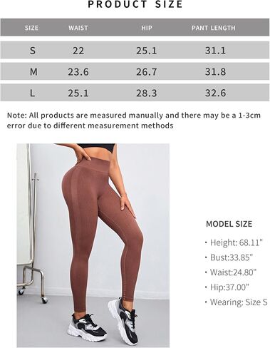 High-Waisted Yoga Pants for Women Tummy Control Moisture-Wicking 4-Way Stretch Leggings in Saudi Arabia