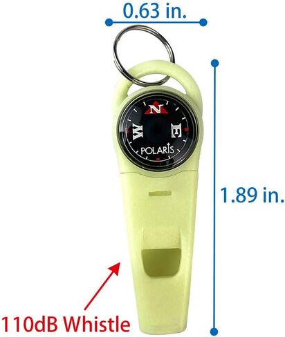 POLARIS Waterproof Micro Compass 2 Models/Watchband Compass or EDC Compass in Kuwait
