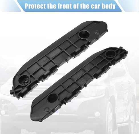 X AUTOHAUX 1 Pair Front Left Right Side Bumper Cover Bracket No.521460E030/5214648020 for Toyota Highlander 2008-2010 in Saudi Arabia