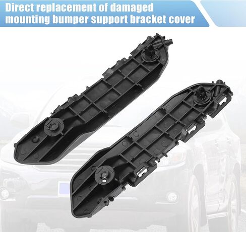 X AUTOHAUX 1 Pair Front Left Right Side Bumper Cover Bracket No.521460E030/5214648020 for Toyota Highlander 2008-2010 in Saudi Arabia