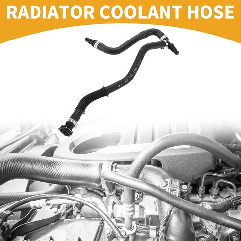 Radiator Coolant Hose No.A2125013925 Engine Expansion Tank Water Hose for Mercedes Benz E-Class E200 2012-2016 Rubber Black Good Sealing in Saudi Arabia