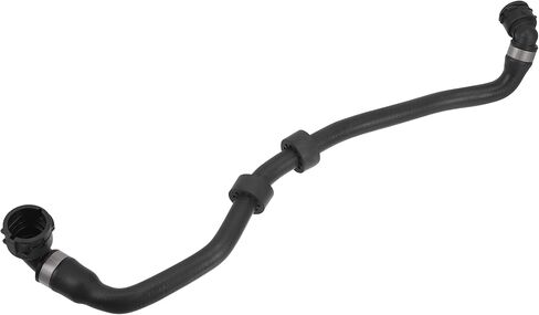 Radiator Hose for BMW 528i High Sealing No.17127619687 | Engine Coolant Expansion Tank Water Vent Pipe Black 1 Pcs for BMW 528i XDrive in Saudi Arabia