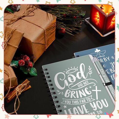 20 Set Mother's Day Christian Gifts Bulk for Women Include Prayer Journal Bible Verse Notebooks with Sticky Notes and Ballpoint Pens Floral Religious Inspirational Church Scripture Nurse Teacher in Kuwait