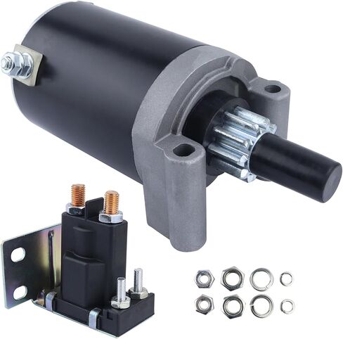 Starter Motor for Kohler Engine for John Deere STX30 STX38 STX46 1989-1997, LT150 LT160 2002-2005, 12-098-10 25-098-03 AM117130 AM120729 410-21040 5667140MO30SM in Saudi Arabia