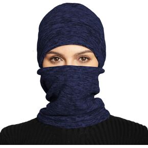 Balaclava Ski Face Mask for Women Kids Men, Winter Neck Warmer Windproof Fleece Hood for Snowboarding