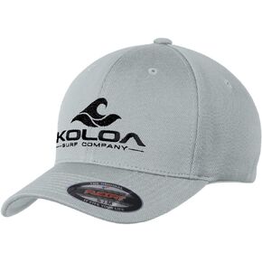 Koloa Surf Embroidered Classic Wave Flexfit Cool & Dry Poly Block Mesh Cap