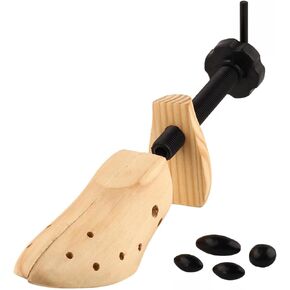 Unisex Professional Shoe Stretcher,4-Way Wood Shoe Shaper, Wooden Shoe Tree for Women and Men