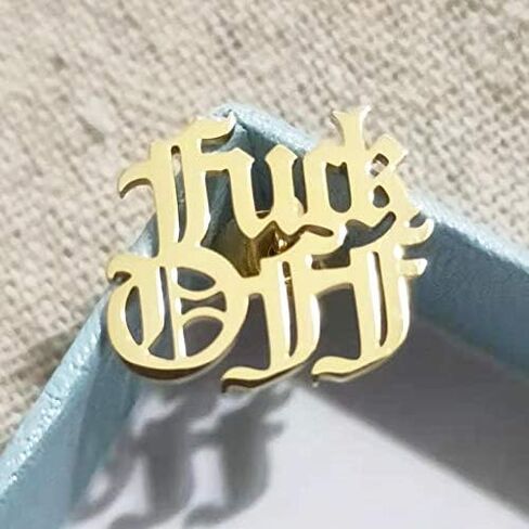 الفولاذ المقاوم للصدأ يمارس الجنس مع القرط مسمار لحلق الكلمات الأولية للصداقة in Kuwait