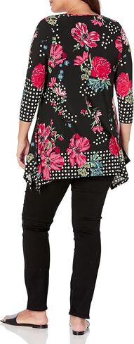 Avenue womens Avenue Plus Size Tunic Paloma Hh Prt Blouse in Saudi Arabia