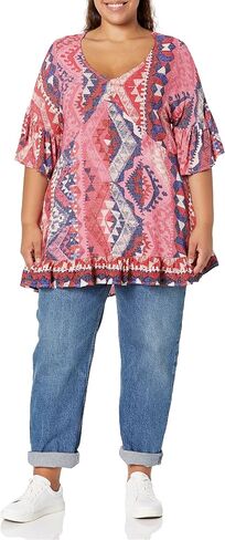 Avenue Women's Plus Size Tunic Harper Dir in Saudi Arabia