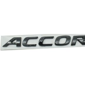 1pcs 3D Emblem Replacement Parts Car Trunk Rear Door Badge Decal (Black)