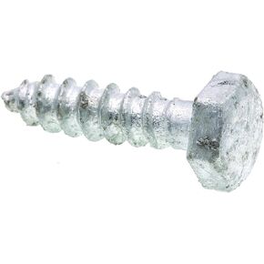 Prime-Line 9054890 Hex Lag Screws, 1/4 In. X 1 In., A307 Grade A Hot Dip Galvanized Steel (100 Pack)