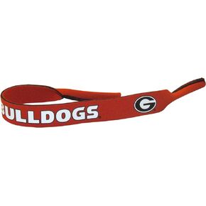 Siskiyou Sports NCAA Georgia Bulldogs Neoprene Sunglass Strap,Red