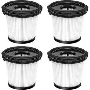 4 Packs HEPA Filters Replacement for Shark IW3511 and IW1111 Detect Pro Lightweight Cordless Vacuum Cleaner
