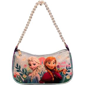 Disney/Nickelodeon Licensed Little Girl Shoulder Handbag With Beaded Handle
