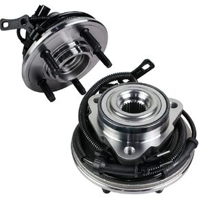 Autoround 515078 [2-Pack] Front Wheel Hub and Bearing Assembly Compatible with 2006-2010 Ford Explorer Mercury Mountaineer, Both Driver Passenger Side, 5-Lug W/ABS