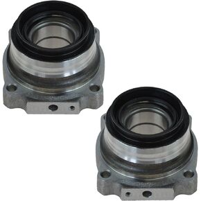 TRQ Rear Wheel Hub Bearing Module Set Pair Set of 2 LH Left Driver RH Right Passenger Replacement Compatible with 2005-2018 Toyota Tacoma 2WD 4WD 512294 512295 42450-04010 42460-04010