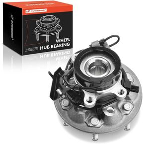 A-Premium Front Left Wheel Bearing and Hub Assembly with ABS & 6-Lug Compatible with Chevrolet Colorado 2004-2008 & GMC Canyon 2004-2008, RWD Only