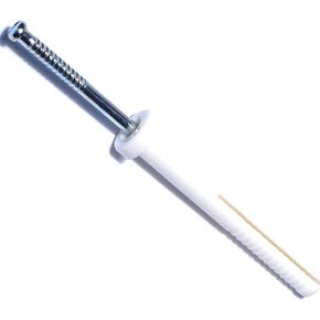 014973285531 Nylon Round Nail Drive Anchors, 1/4 x 2, Piece-100