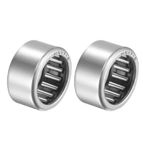 uxcell HK2526 Drawn Cup Needle Roller Bearings, Open End, 25mm Bore, 32mm OD, 26mm Width 42000N Static Load 22500N Dynamic Load 9000rpm Limiting Speed 2pcs