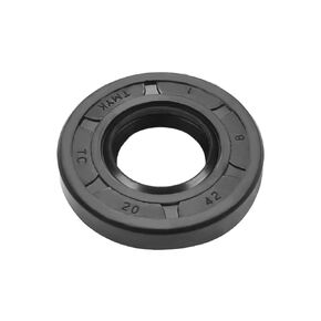 Othmro Oil Seal,Nitrile Rubber Cover Double Lip with Spring for Bearing Shaft Wheel Axle Shaft Oil Seal Rear Main Seal Replace for Automobile Motorcycle Industrial Automation Black 0.78x1.65x0.31in