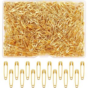Safety Pins, Black Safety Pins, Small Safety Pins, 500PCS Mini Safety Pins,19mm Tiny Safety Pins, Safety Pins Bulk for Clothes, Crafting, Sewing, Jewelry Making, Arts & Craft