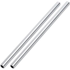 6061 Aluminum Tubing, 8mm OD Seamless Aluminum Round Tube,1.5mm Wall x 330mm Length Metal Straight Pipe for Diy, Industry, Decoration (4Pcs, 8x5x330mm)