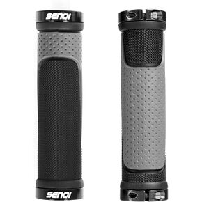 SENQI Bike Grips Lightweight Bicycle Grips 130mm &130mm,130mm &90mm, 90mm &90mm Fit 22.2mm Handlebar Anti-Slip Grips Suitable for Multi-Speed Bicycles Mountain Bikes BMX Bikes