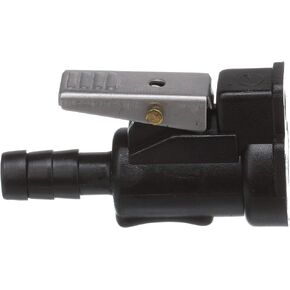 Seachoice Deluxe Fuel Connector Hose Fitting for Evinrude/Johnson, Female, 5/16 in. Barb, Black