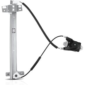 A-Premium Manual Window Regulator Compatible with Jeep TJ Wrangler 1997-2006 Front Driver Side