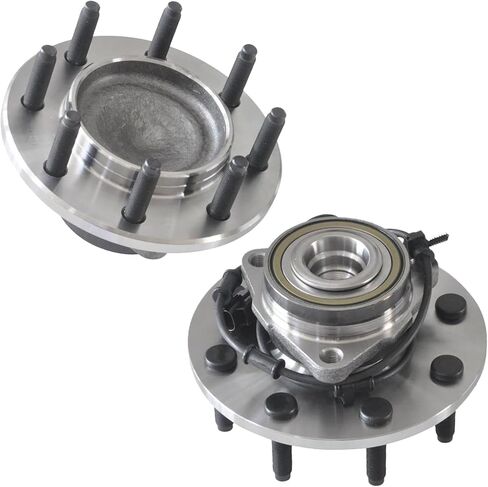 IRONTEK 515089x2 محور العجلة الأمامية ومجموعة المحمل (8 العروة مع ABS) مناسب 2003-2005 لدودج رام 2500؛ 2003-2005 ل دودج رام 3500 2 قطعة in Kuwait
