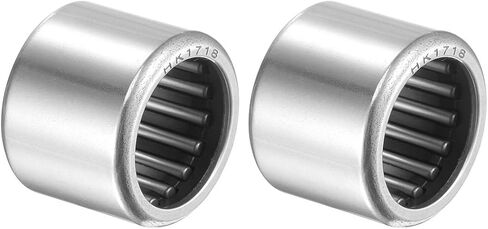 uxcell HK2526 Drawn Cup Needle Roller Bearings, Open End, 25mm Bore, 32mm OD, 26mm Width 42000N Static Load 22500N Dynamic Load 9000rpm Limiting Speed 2pcs in Saudi Arabia