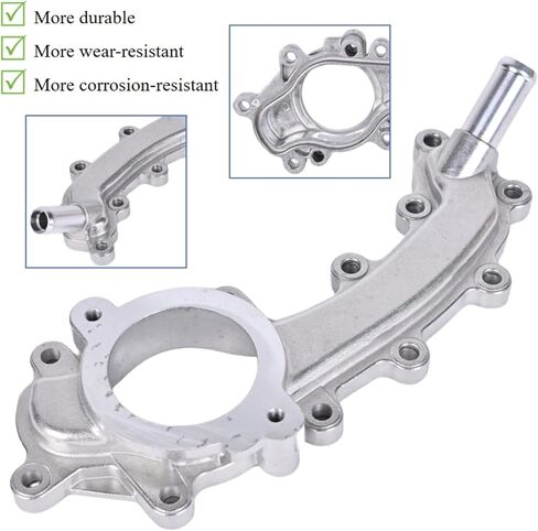 مخرج مياه يناسب سيارات 2011-2021 Jeep Dodge RAM Chrysler 3.6L V6 - Grand Cherokee Journey Grand Caravan Town & Country 200 300 RAM 1500 مخرج مياه المحرك 5184653AF in Saudi Arabia