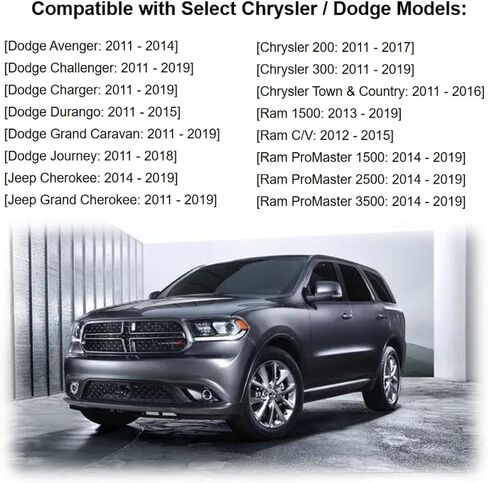 مخرج مياه يناسب سيارات 2011-2021 Jeep Dodge RAM Chrysler 3.6L V6 - Grand Cherokee Journey Grand Caravan Town & Country 200 300 RAM 1500 مخرج مياه المحرك 5184653AF in Saudi Arabia