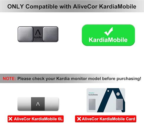 حافظة iGuerburn الصلبة لجهاز AliveCor KardiaMobile 1-Lead Personal EKG، حافظة مراقبة القلب لجهاز Kardia Mobile ECG (ليس لـ KardiaMobile 6L!) in Kuwait