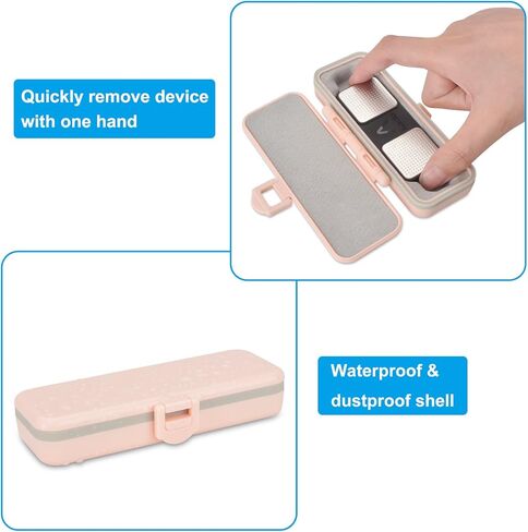 حافظة iGuerburn الصلبة لجهاز AliveCor KardiaMobile 1-Lead Personal EKG، حافظة مراقبة القلب لجهاز Kardia Mobile ECG (ليس لـ KardiaMobile 6L!) in Kuwait