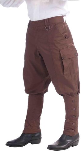 Steampunk Jodhpur-Style Pants in Saudi Arabia
